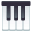 musical keyboard