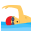 person swimming