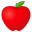 red apple