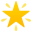 glowing star