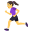 woman running