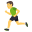 person running