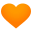 orange heart